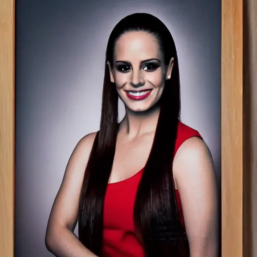 Image similar to a portrait photo of Cheryl Blossom