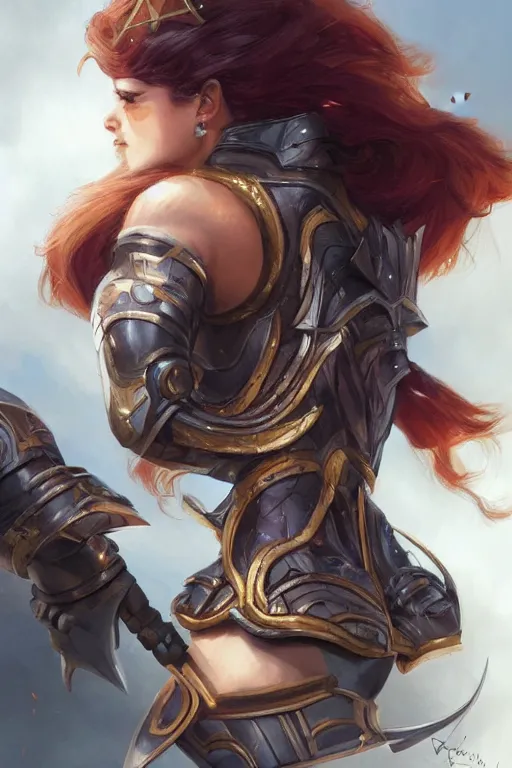 Image similar to amazon valkyrie athena, d & d, fantasy, portrait, highly detailed, headshot, digital painting, trending on artstation, concept art, sharp focus, illustration, art by artgerm and greg rutkowski and magali villeneuve