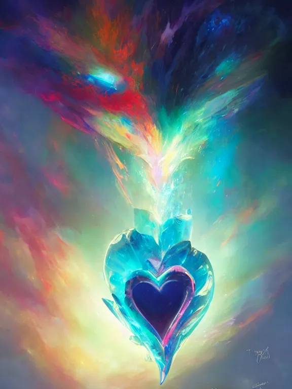 AI Art: Heart-to-Heart by @Zer0Fleet