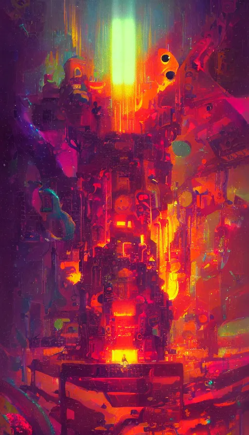 Image similar to portrait of a digital shaman, by paul lehr,