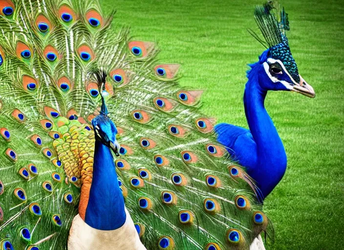 turkey peacock hybrid