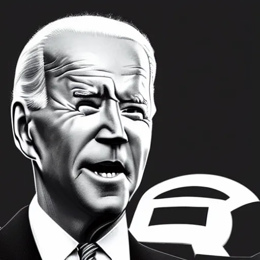 Image similar to joe biden charicature