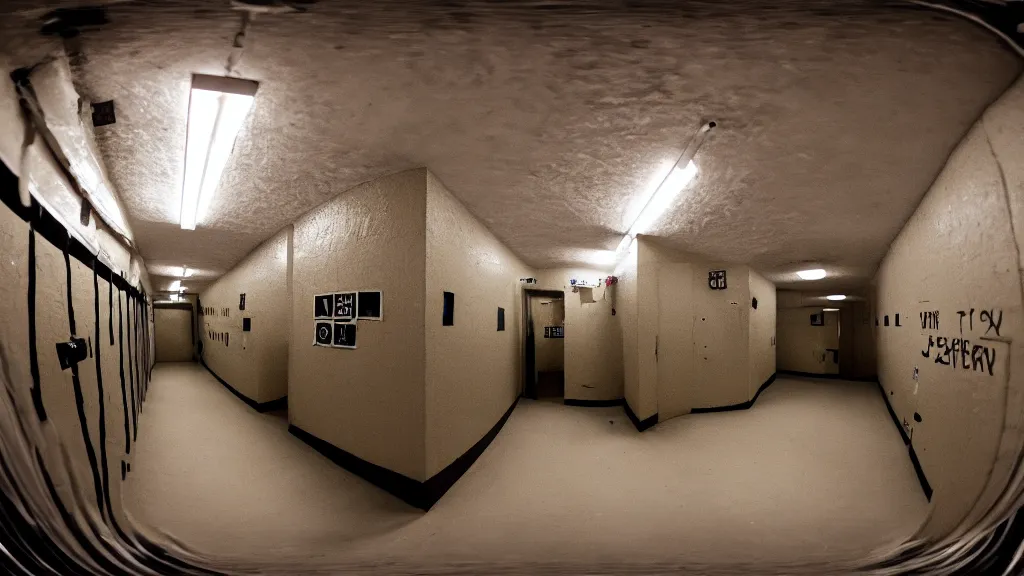 Image similar to a hidden camera photo from inside jeffrey epstein ’ s jail cell, opulent comedy, fisheye lens, f / 2 0, high detail