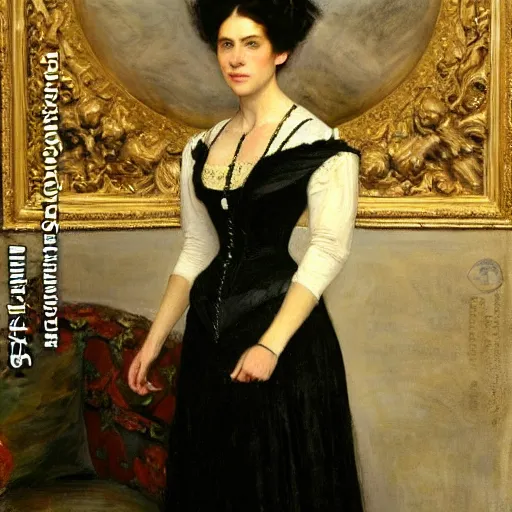 Image similar to portrait of a rich victorian woman painted_by_John_Everett_Millais_real-life_accurate_photoshoot