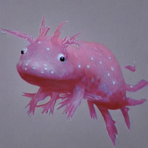 Image similar to axolotl