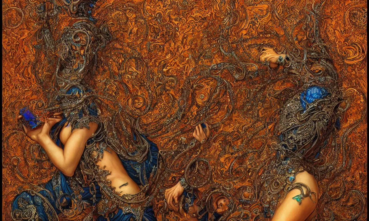 Image similar to photography, deep focus, mtg d & d, fantasy, intricate, elegant, highly detailed, digital painting, artstation, concept art, matte, sharp focus, illustration, hearthstone, art by mati klarwein