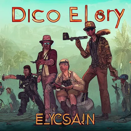 Image similar to disco elysium cover