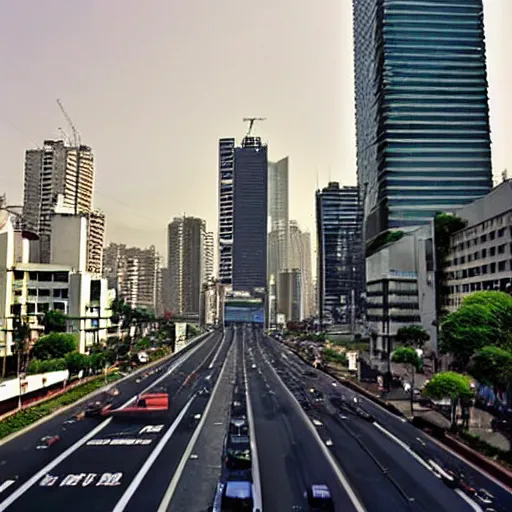 Image similar to avenida paulista in the year 2 0 7 0, sci fi