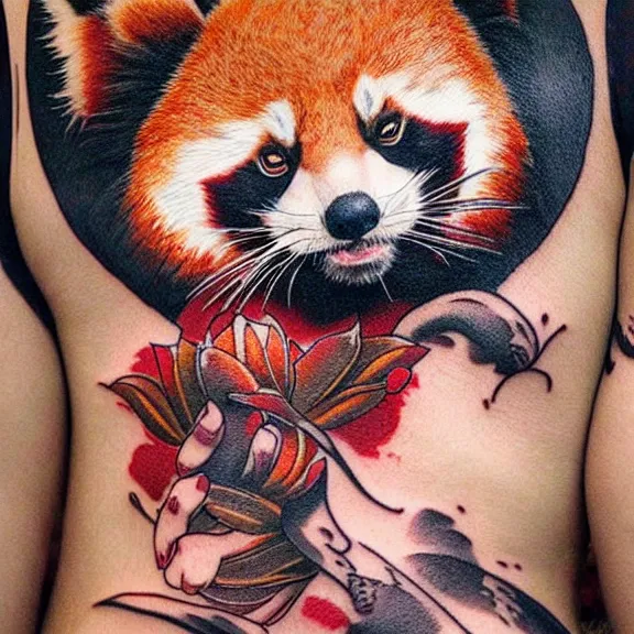 Panda Tattoo  Shirtoid