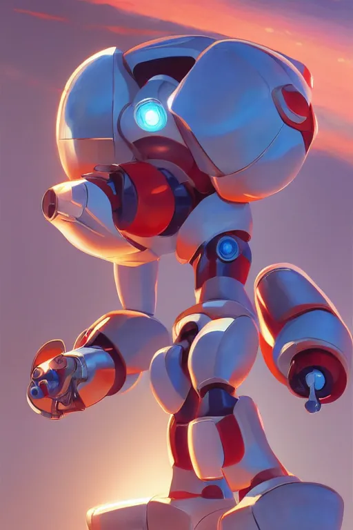 Image similar to metabots medabots medarotto medarot robot minimalist comics, behance hd by jesper ejsing, by rhads, makoto shinkai and lois van baarle, ilya kuvshinov, rossdraws global illumination ray tracing hdr radiating a glowing aura