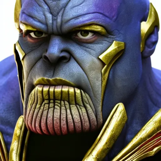 Image similar to Cary Coleman as Thanos. Cinamatic,4k