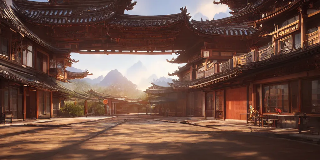 Image similar to hutao from genshin impact, unreal 5, hyperrealistic, realistic, photorealistic, dynamic lighting, highly detailed, cinematic landscape, studio landscape, studio lighting