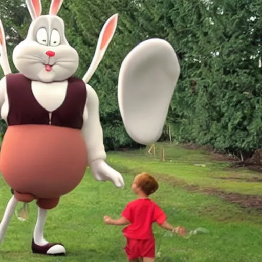 Image similar to the real life Fat big Bugs Bunny