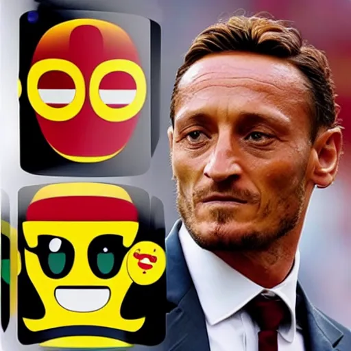  francesco Totti As An Iphone Emoji Stable Diffusion OpenArt