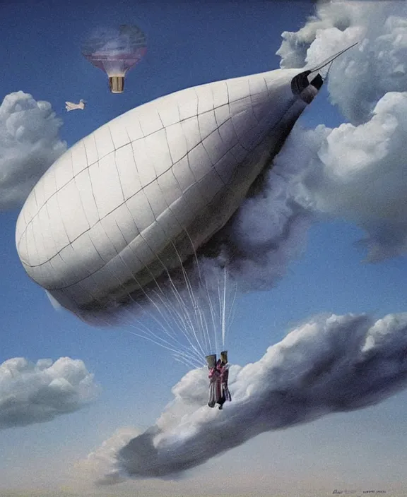 Image similar to hindenburg zeppelin falling, art by denys tsiperko and bogdan rezunenko, hyperrealism