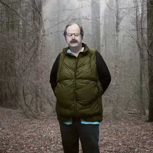 Prompt: a portrait of bob belcher with background scenery by juergen teller, iris van herpen