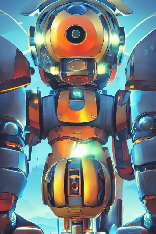 Image similar to metabots medabots medarotto medarot robot minimalist comics helmet mask neon cybereye, behance hd by jesper ejsing, by rhads, makoto shinkai and lois van baarle, ilya kuvshinov, rossdraws global illumination ray tracing hdr radiating a glowing aura