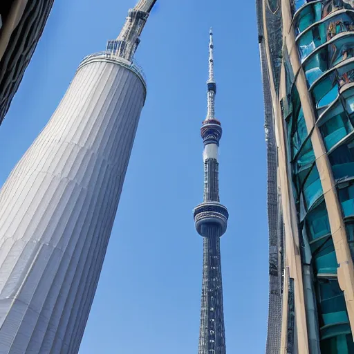 Prompt: tokyo skytree in sao paulo city