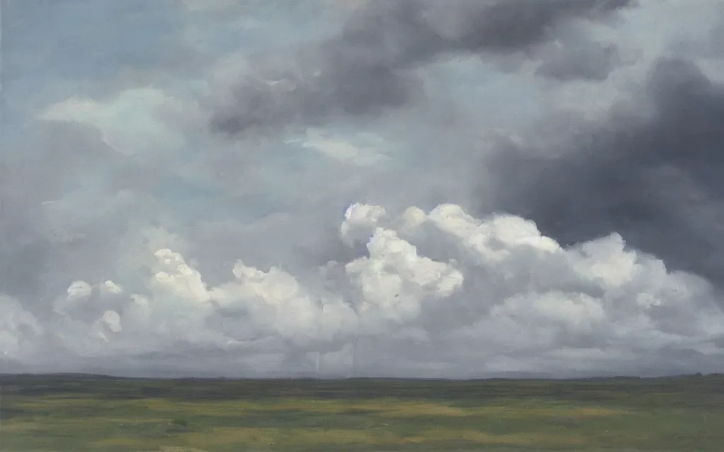 Image similar to rockets, ominous sky, oil on canvas, by edelfelt