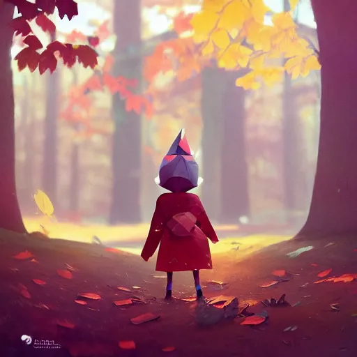 Prompt: 🍂 cute, illustration, digital art, inspired by tearaway, by greg rutkowski, sharp, masterpiece, highly detailed, photorealistic, octane render, 8 k, unreal engine 5, trending on artstation, vivid colors