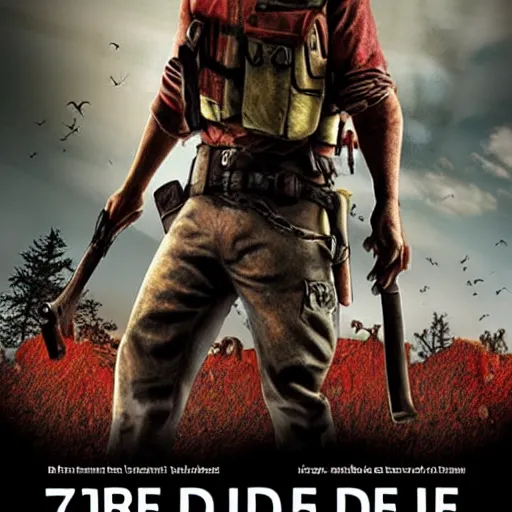 Prompt: 7 days to die poster