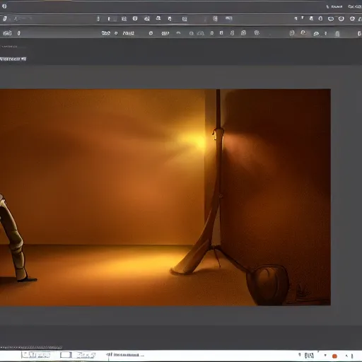 Image similar to poop pants, dramatic, volumetric lighting, trending on art station, beautiful, detailed, digital art