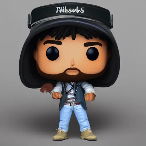 Image similar to “ very intricate photorealistic photo of a hasan piker funko pop on a white background, award - winning details ”