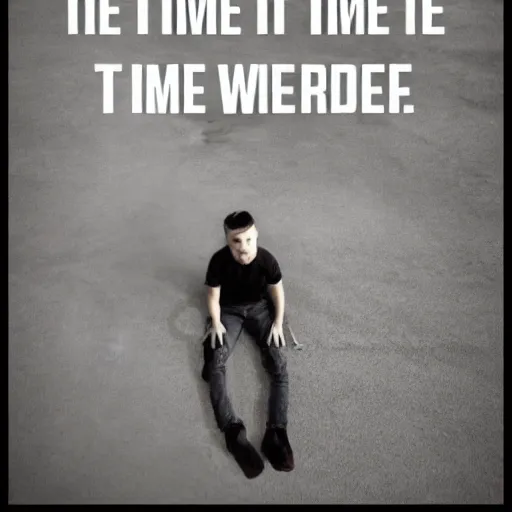 Prompt: time time time what has become of me.