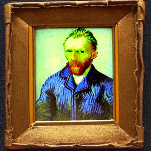 Image similar to Polaroid image of Van Gogh