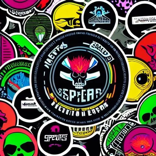 Image similar to in the style of max prentis and deathburger and laurie greasley a vector e-sports sticker logo of a ecosystem in a bottle, highly detailed, colourful, 8k wallpaper