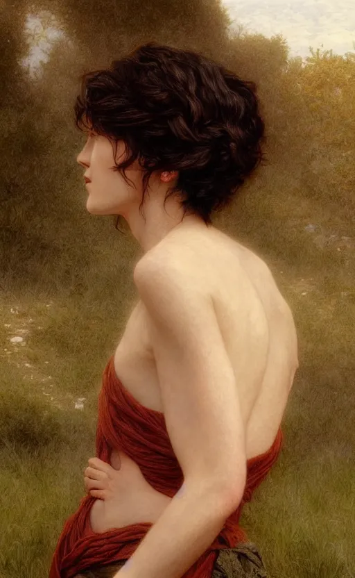 Image similar to winona ryder, kiera knightly, traditional corsican, intricate, highly detailed, artstation, illustration, jurgens, rutkowski, bouguereau, pastoral, rural, georgic