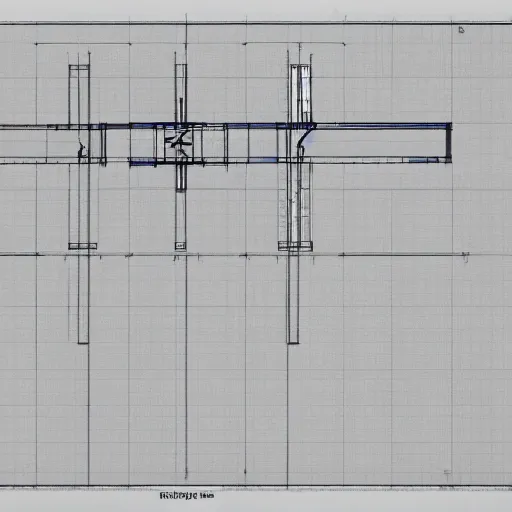 Image similar to technical blueprint drawings showing various degrees and angles