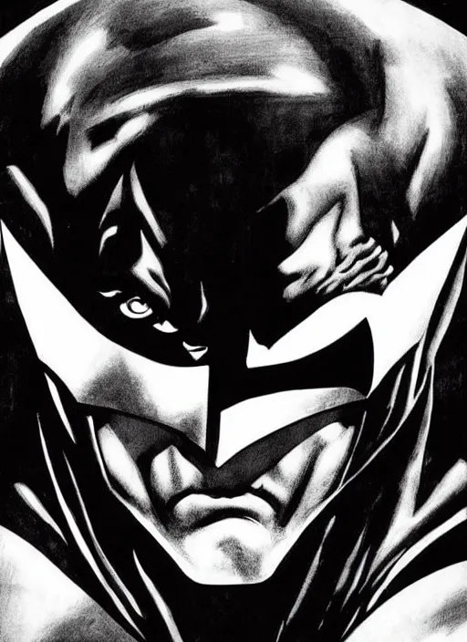 portrait of the batman, black and white, by jim lee! | Stable Diffusion |  OpenArt