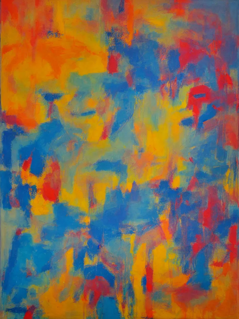 Prompt: a abstract painting by louis lozowick,