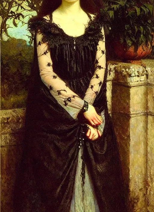 Prompt: ( gothic # ) princess portrait. by william henry hunt * *, highly detailded