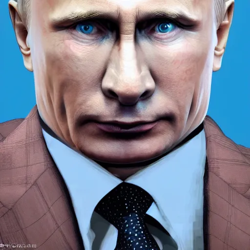 Image similar to portrait of vladimir putin who became an ugly lovecraftian monstrous degenerate abomination, photo - realistic, color image, 2 k, highly detailed, horror