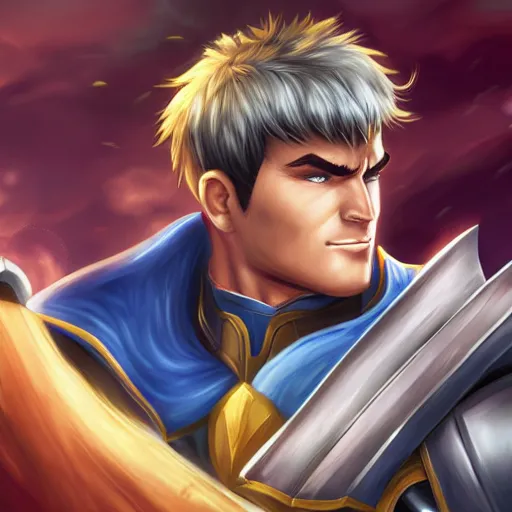 Prompt: garen by aleriia _ v