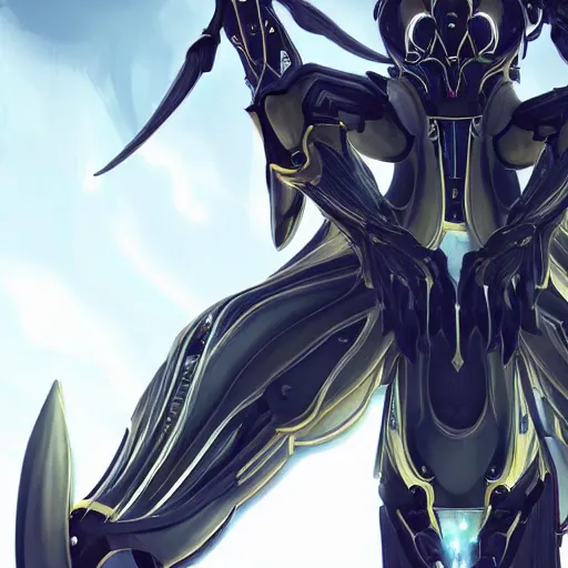 Image similar to highly detailed exquisite warframe fanart, worms eye view, looking up at a 500 foot tall beautiful saryn prime female warframe, as a stunning anthropomorphic robot female dragon, sleek smooth white plated armor, unknowingly walking over you, you looking up from the ground between the robotic legs, detailed legs looming over your pov, proportionally accurate, anatomically correct, sharp claws, two arms, two legs, robot dragon feet, camera close to the legs and feet, giantess shot, upward shot, ground view shot, front shot, epic shot, high quality, captura, realistic, professional digital art, high end digital art, furry art, giantess art, anthro art, DeviantArt, artstation, Furaffinity, 3D, 8k HD render, epic lighting