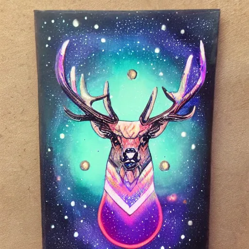 Image similar to cosmic stag