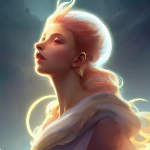 Image similar to aurora, child of light, highly detailed, digital painting, artstation, concept art, smooth, sharp focus, illustration, Unreal Engine 5, 8K, art by artgerm and greg rutkowski and alphonse mucha