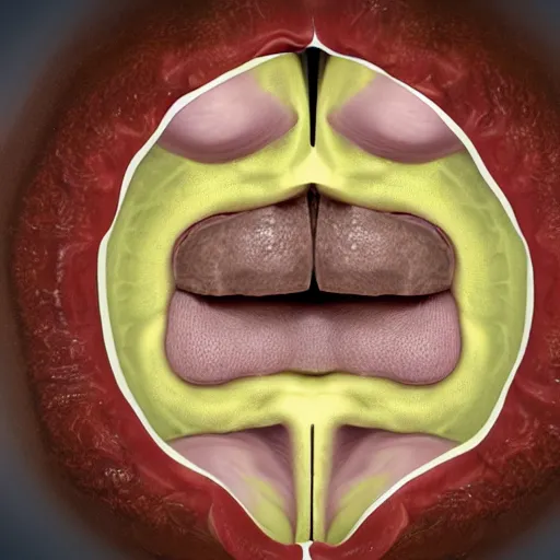 Image similar to inside of mouth