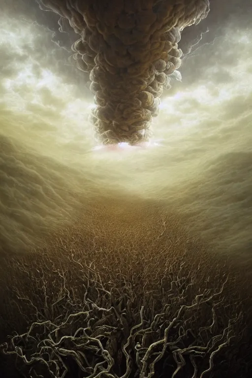 Image similar to Intricate stunning highly detailed HammerFall band, digital painting by agostino arrivabene and Vladimir Kush, surreal, ultra realistic, Horror vacui, dramatic lighting, full moon, thick black swirling smoke tornado, burning fire embers, artstation