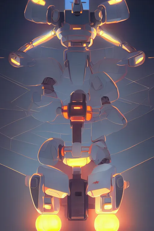 Image similar to metabots medabots medarotto medarot robot minimalist comics, behance hd by jesper ejsing, by rhads, makoto shinkai and lois van baarle, ilya kuvshinov, rossdraws global illumination ray tracing hdr radiating a glowing aura