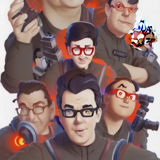 Image similar to face icon stylized minimalist ghostbusters, loftis, cory behance hd by jesper ejsing, by rhads, makoto shinkai and lois van baarle, ilya kuvshinov, rossdraws global illumination