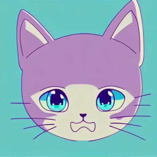 Prompt: a cute kitten with a pastel aesthetic, studio ghibli, character design, fantasy, 8 k resolution