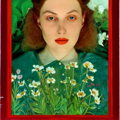 Image similar to a lot of flowers morphing in a beautiful girls face, film still by wes anderson, depicted by balthus, limited color palette, very intricate, art nouveau, highly detailed, lights by hopper, soft pastel colors, minimalist