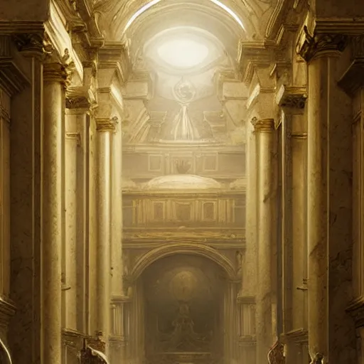 Image similar to Secrets inside the Vatican,Greg rutkowski, Trending artstation, cinematográfica, digital Art