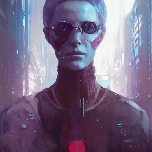 Image similar to neuromancer, painted by greg rutkowski, painted by magali villeneuve, digital art, trending on artstation, wintermute