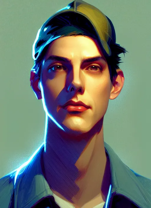 Image similar to portrait of jughead jones, intricate, elegant, glowing lights, highly detailed, digital painting, artstation, concept art, smooth, sharp focus, illustration, art by wlop, mars ravelo and greg rutkowski