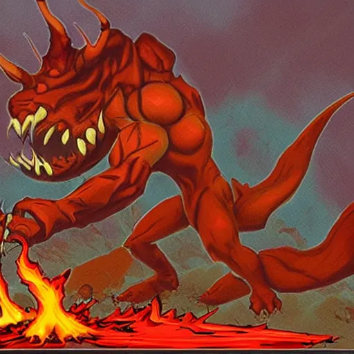 Image similar to TzKal-Zuk at the Inferno